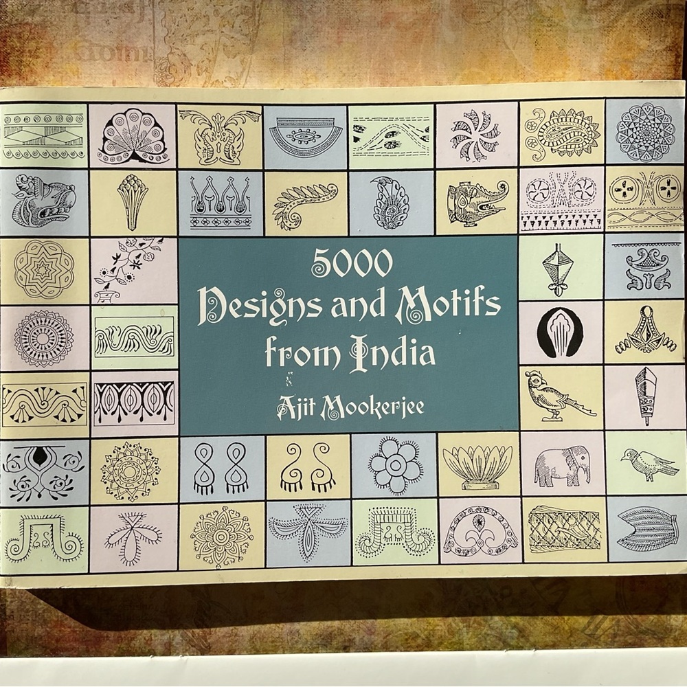 5000 Designs and Motifs from India by Ajit Mookerjee